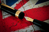 Pen close-up